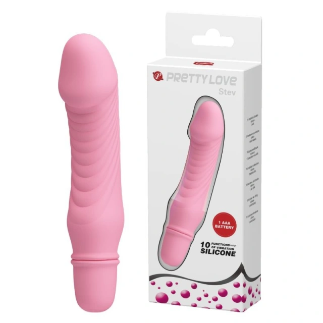 Mini Wibrator Pretty Love Stev 10 Funkcji Wibracjhi Różowy | 100% ORYGINAŁ| DYSKRETNA PRZESYŁKA